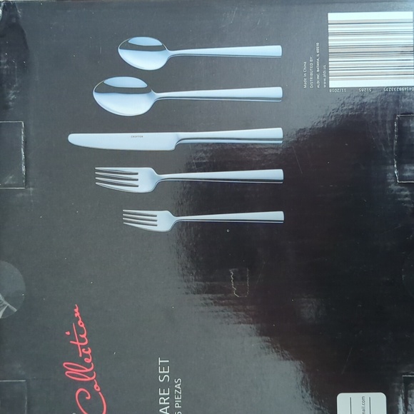Crofton Chef's Collection 45 Piece Flatware Set - Picture 6 of 6